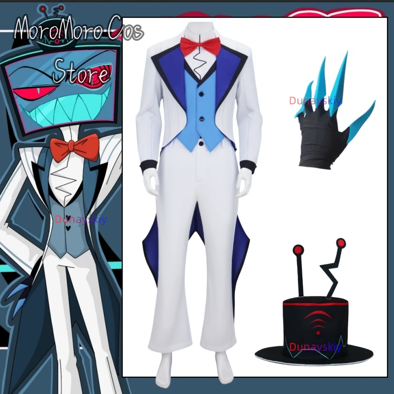 Women'S Fashion Trends 2025 - 2025 新アニメコスプレホテル VOX コスプレ衣装白スーツトップパンツ女性男性ハロウィンロールプレイ服