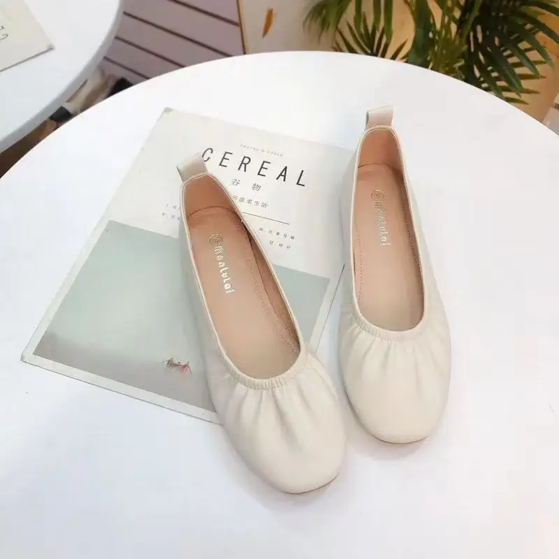 Women'S Fashion Quick Delivery - 韓国風カジュアルシューズ,女性用フラットシューズ,ラウンドトゥサンダル,高速配送,エレガントなドレス,ファッショナブルな滑り止め