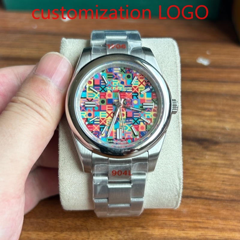 Fashion Women Watch - 31mm/36mm/40mm カラフルな高級自動巻きムーブメント 904L フィットダイヤル サファイアガラス腕時計 男女兼用