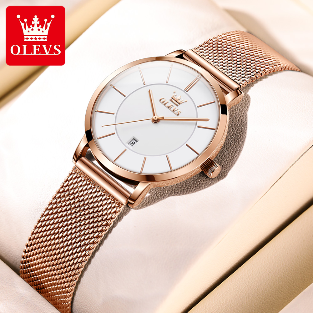 OLEVS レディース腕時計 5869 エレガントでおしゃれ - Fashion Women Watch のレビューと価格