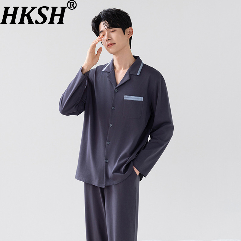 HKSH 秋冬 メンズ タイド 長袖パンツ 竹綿繊維シャツセ - Women Fashion Korean のレビューと価格