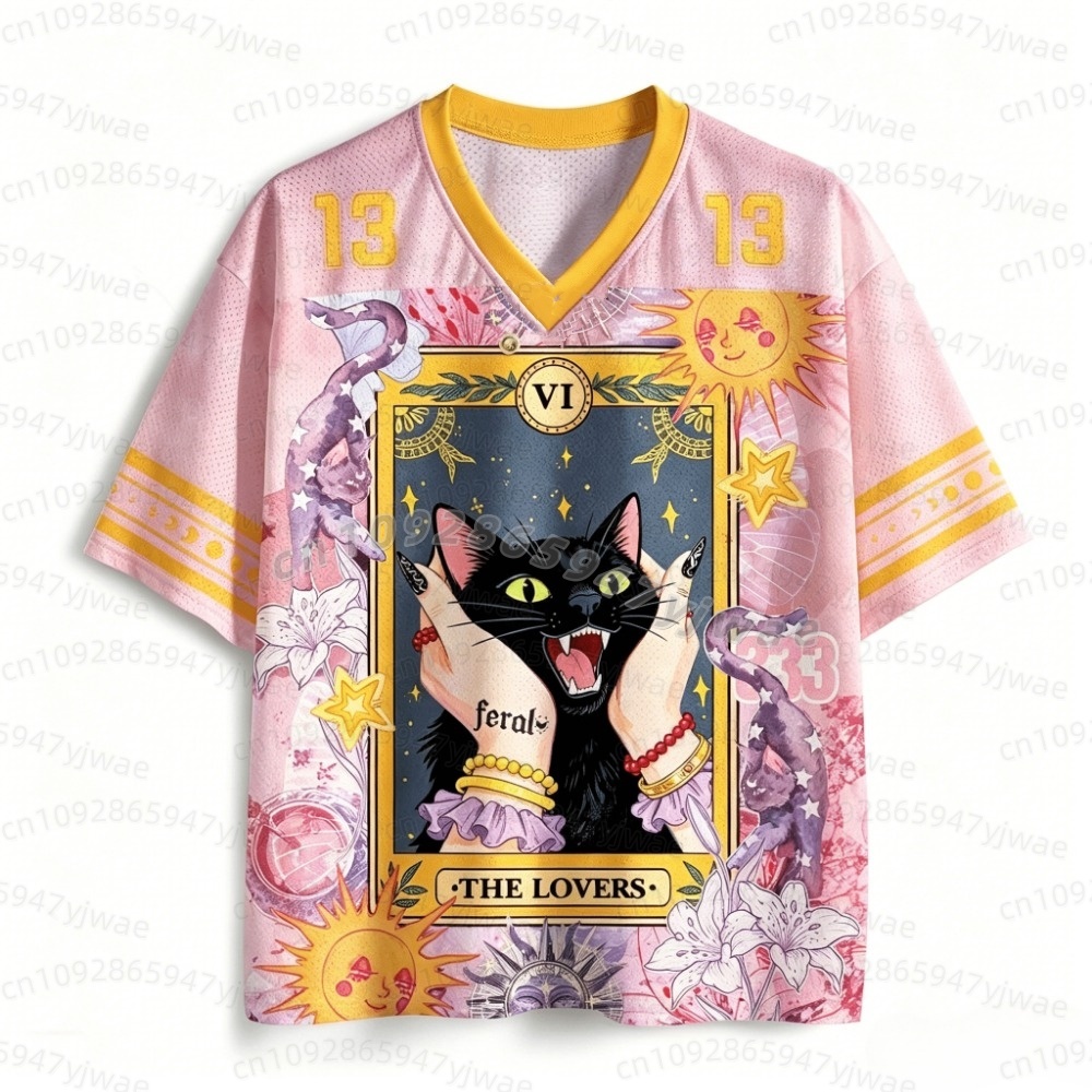 2026年 日本カップルタロット 黒猫No. 13 ジャージ - Trend Women Fashion のレビューと価格