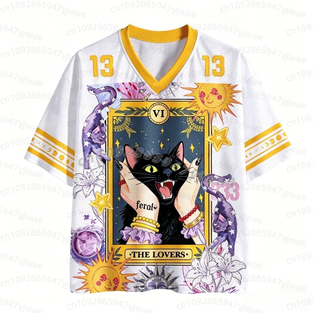 2026年 日本カップルタロット 黒猫No. 13 ジャージ - Trend Women Fashion のレビューと価格