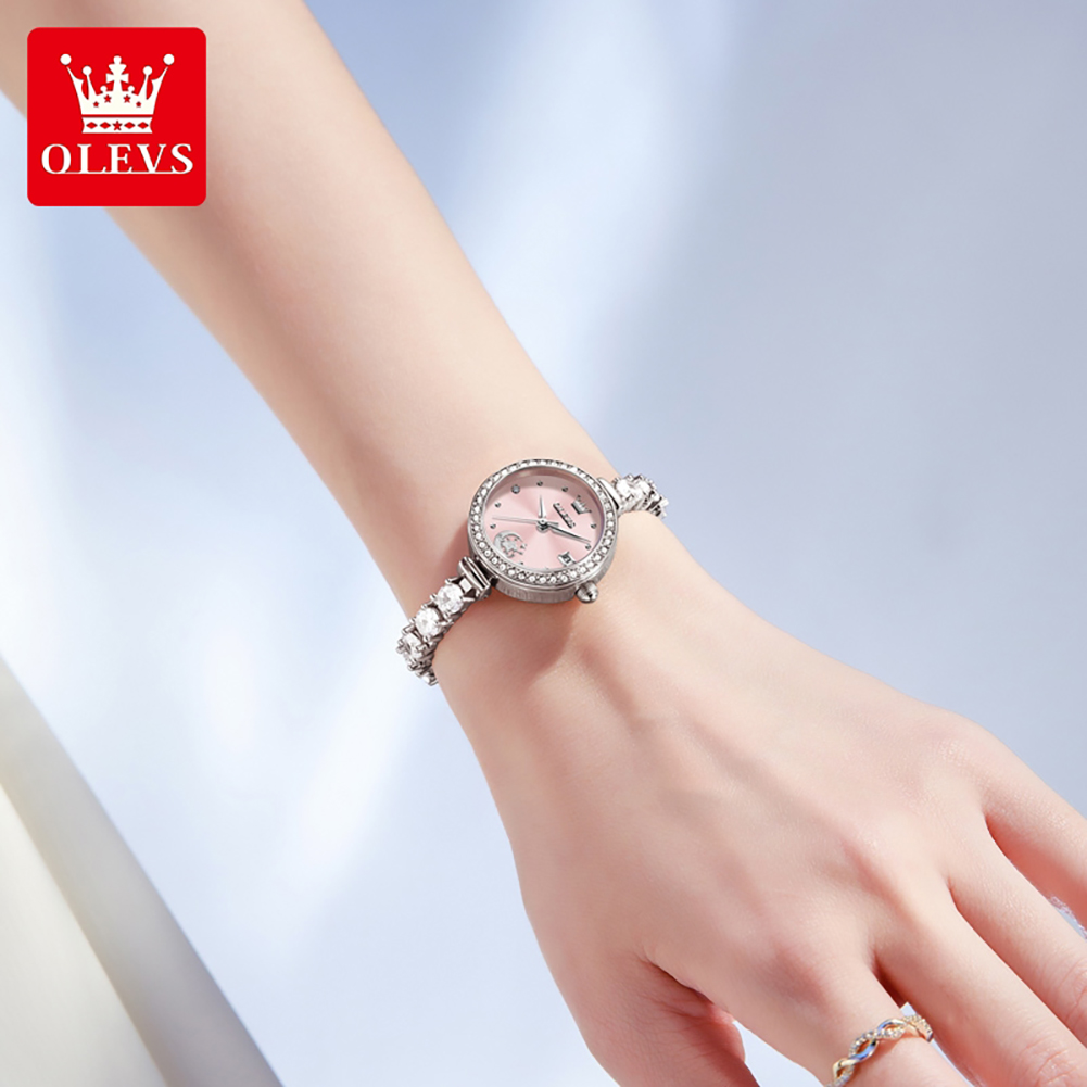 OLEVS 2998 ブランドオリジナルの本物の女性用腕時計 - Fashion Women Watch のレビューと価格