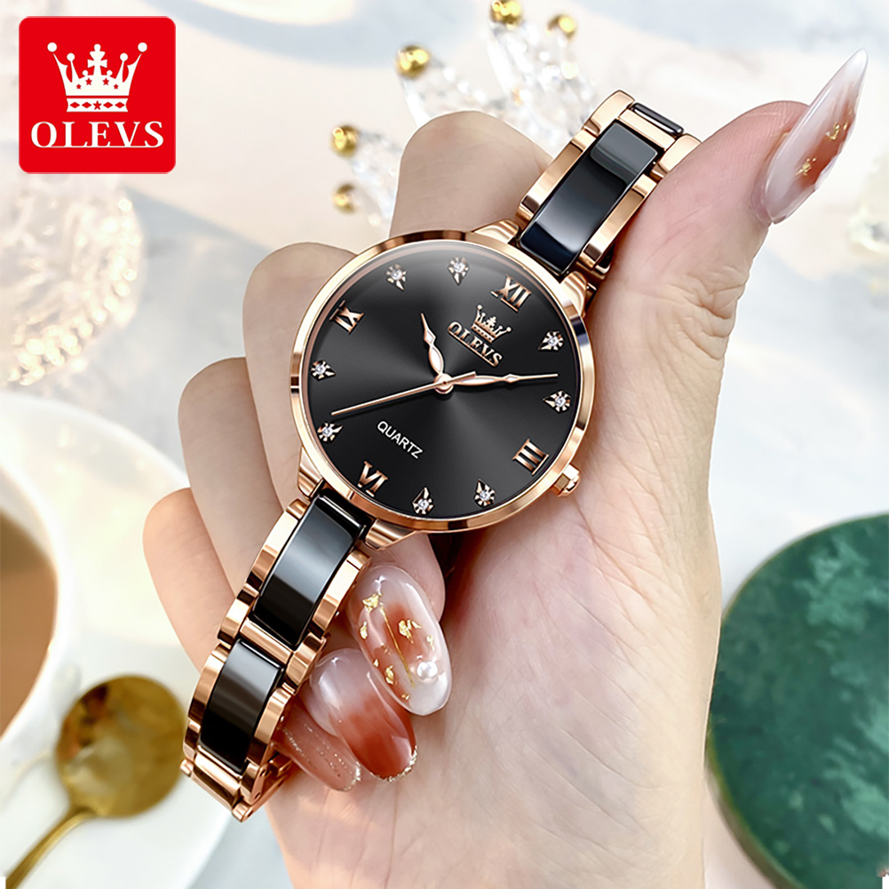 OLEVS 5872 レディース腕時計 クォーツ 防水腕時計 - Fashion Women Watch のレビューと価格