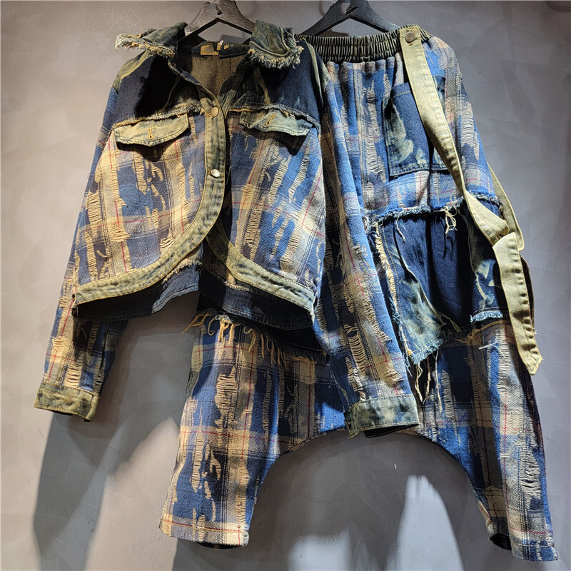 WTHT ファッション女性の不規則なパッチワークラペルデニム - Women'S Fashion Denim Jacket のレビューと価格