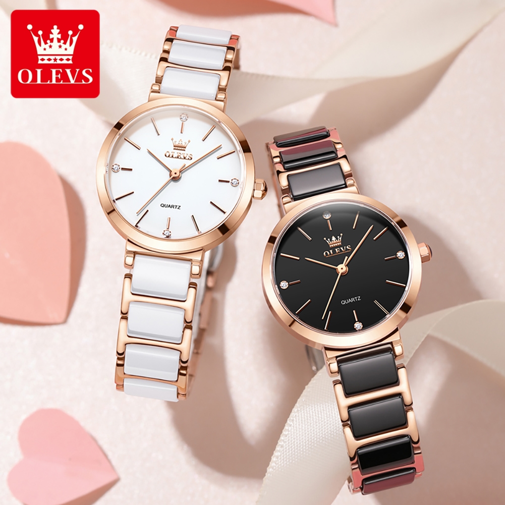 OLEVSレディース腕時計5877高級エレガントクォーツ腕時 - Fashion Women Watch のレビューと価格