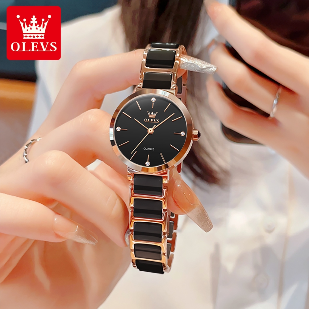OLEVSレディース腕時計5877高級エレガントクォーツ腕時 - Fashion Women Watch のレビューと価格