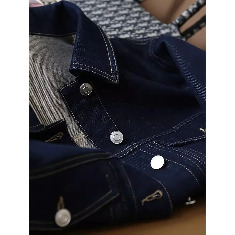 女性のファッションカジュアルルーズデニムジャケット韓国レディ - Women'S Fashion Denim Jacket のレビューと価格