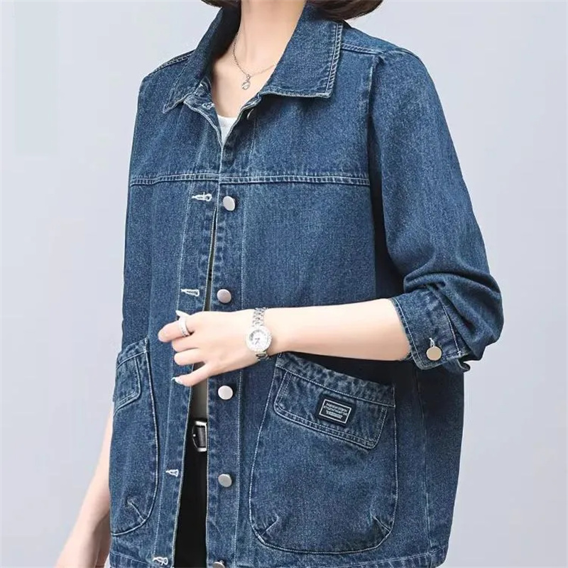 女性デニムコート 2025 新しいカウボーイジャケット女性の - Women'S Fashion Denim Jacket のレビューと価格