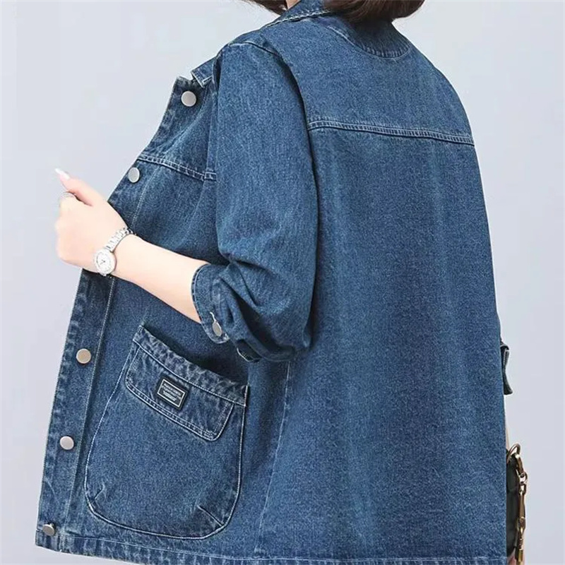 女性デニムコート 2025 新しいカウボーイジャケット女性の - Women'S Fashion Denim Jacket のレビューと価格