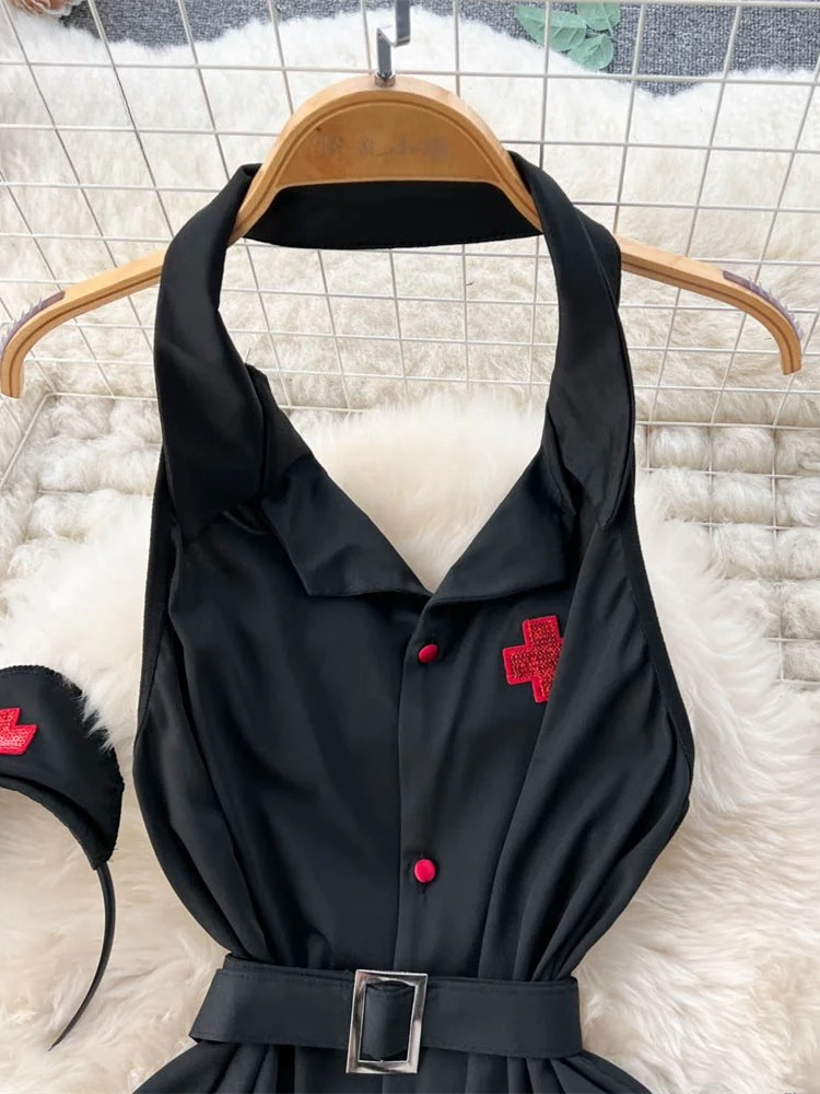 エロティックファッションセクシーなホルターランジェリードレス - Trend Women Fashion のレビューと価格