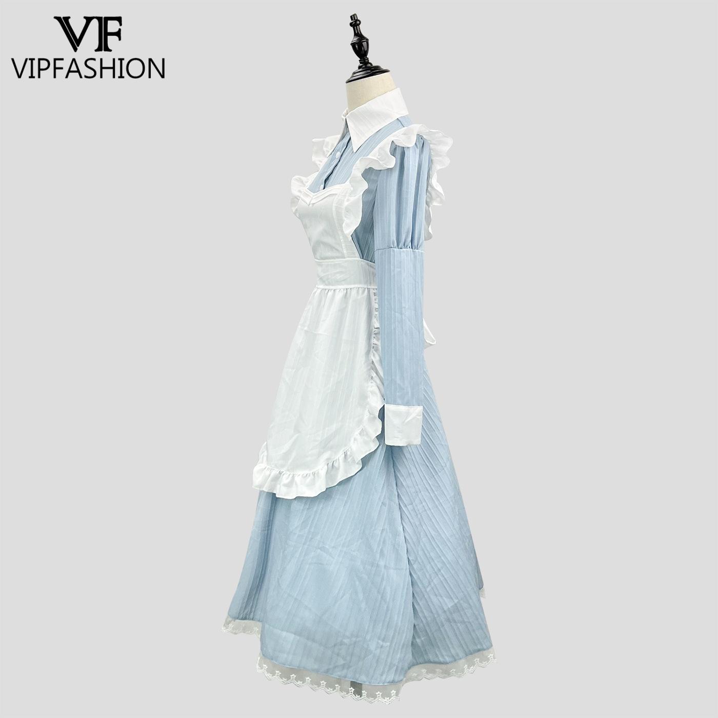 VIP ファッションビクトリア朝のメイドドレスロリータコスプ - Women'S Fashion Korea のレビューと価格
