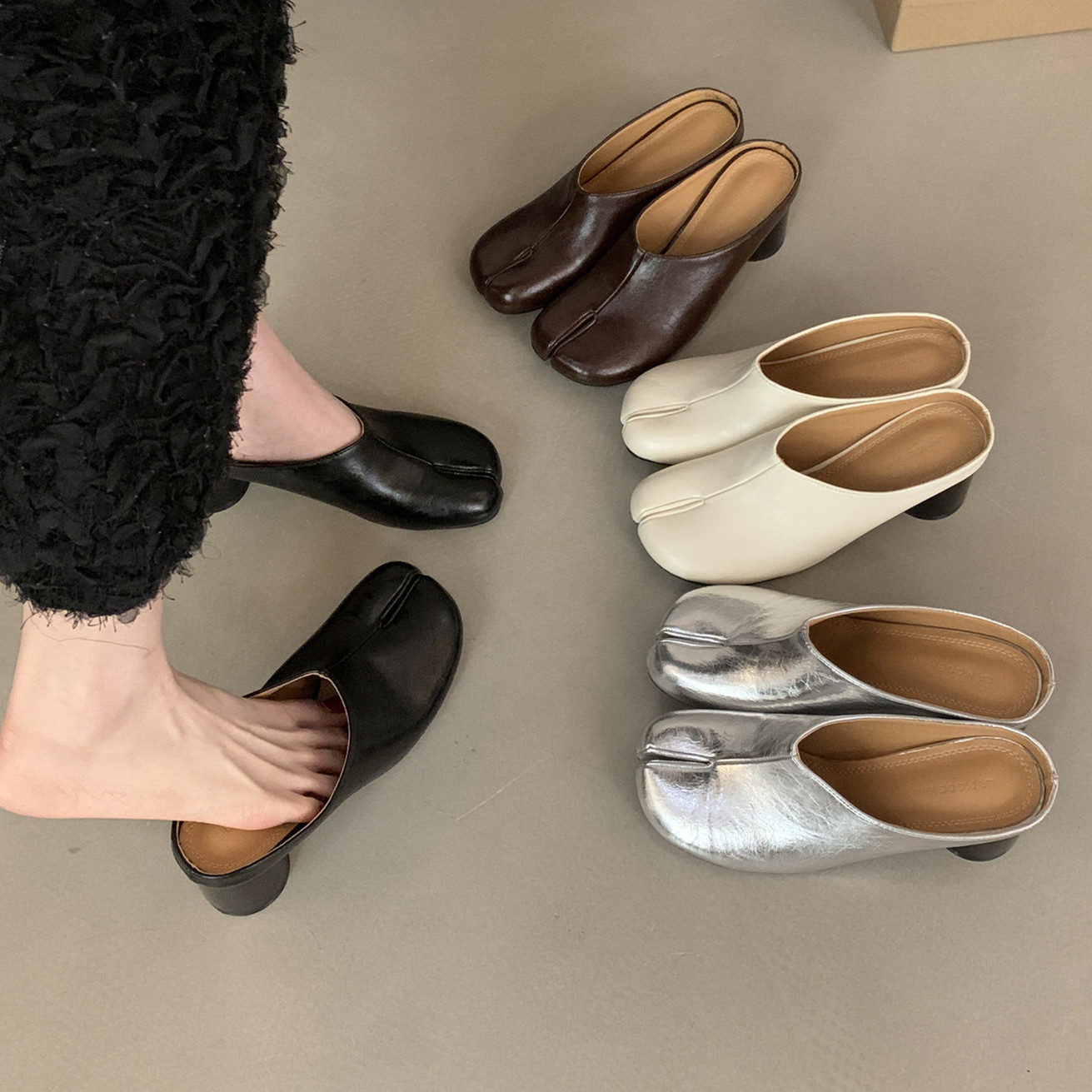 Bailamos 春の女性のスプリットトゥシューズファッショ - Women'S Fashion Korea のレビューと価格