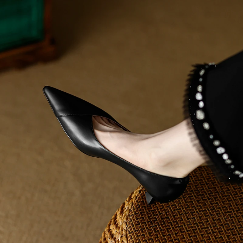 スクエアヒールミディアムレディースパンプスポインテッドトゥ婦 - Women'S Fashion Quick Delivery のレビューと価格