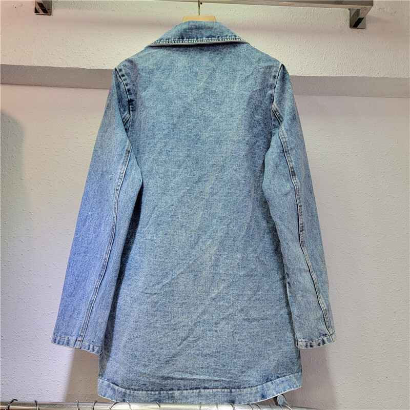 ANJY 秋の新女性イントレンディなストリート Y2k エレ - Women'S Fashion Denim Jacket のレビューと価格