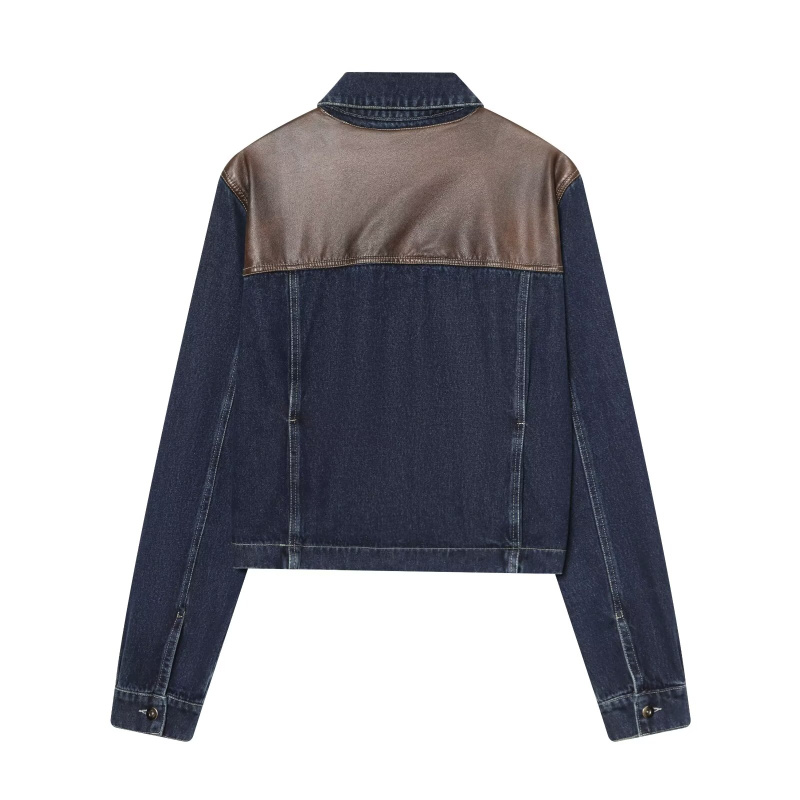 ETJ レディースデニムジャケット＆ジーンズセット クロップ - Women'S Fashion Denim Jacket のレビューと価格