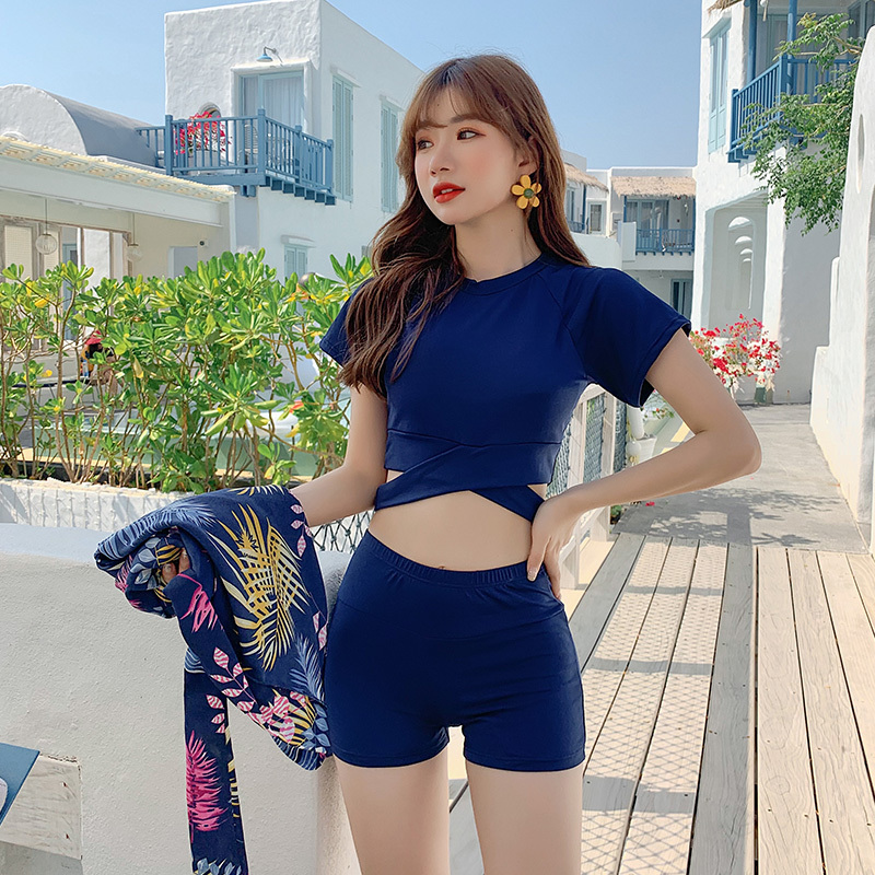2026 新しい 3 ピース水着女性おなかコントロール痩身  - Women Fashion Korean のレビューと価格