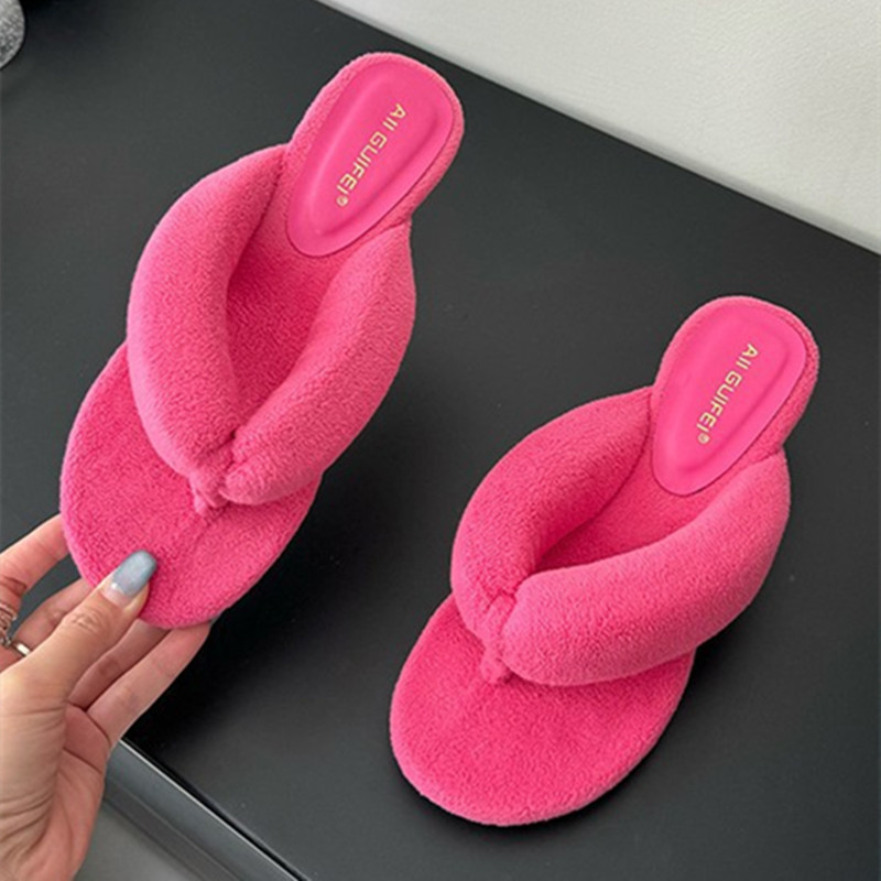 コンフォートソフトウェッジスリッパ女性の夏のセクシーなクリッ - Women'S Fashion Korea のレビューと価格