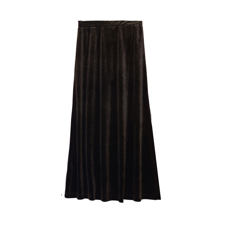 Tiyihailey-レディースベロアプリーツベルベットスカ - Pleated Skirt Women のレビューと価格