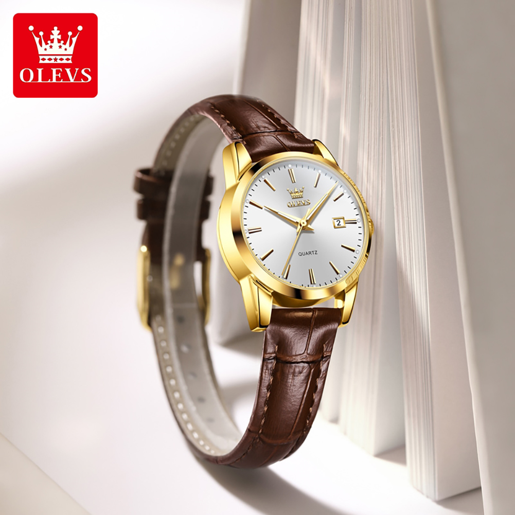 OLEVS 6898 レディース腕時計 オリジナルクォーツ  - Fashion Women Watch のレビューと価格
