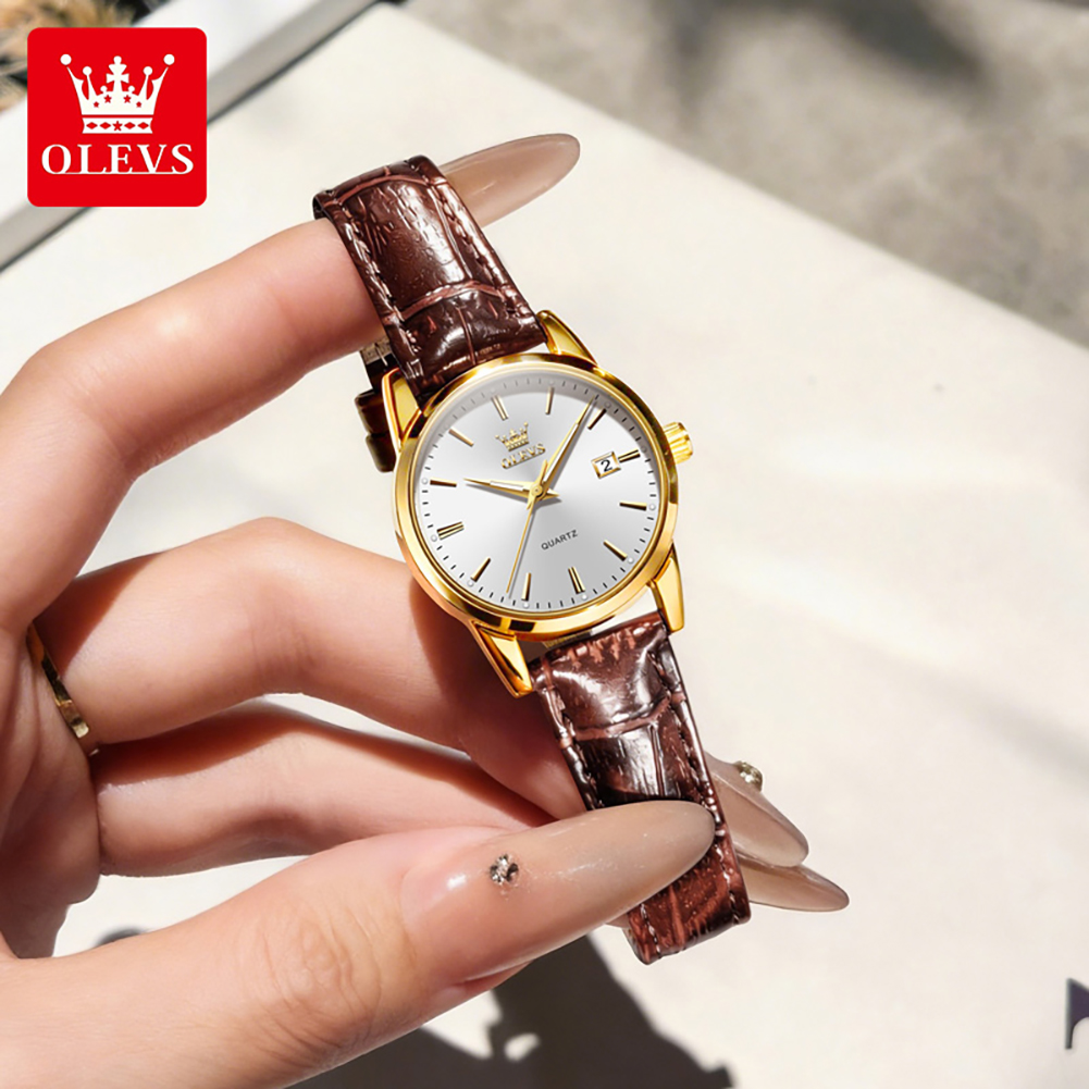 OLEVS 6898 レディース腕時計 オリジナルクォーツ  - Fashion Women Watch のレビューと価格