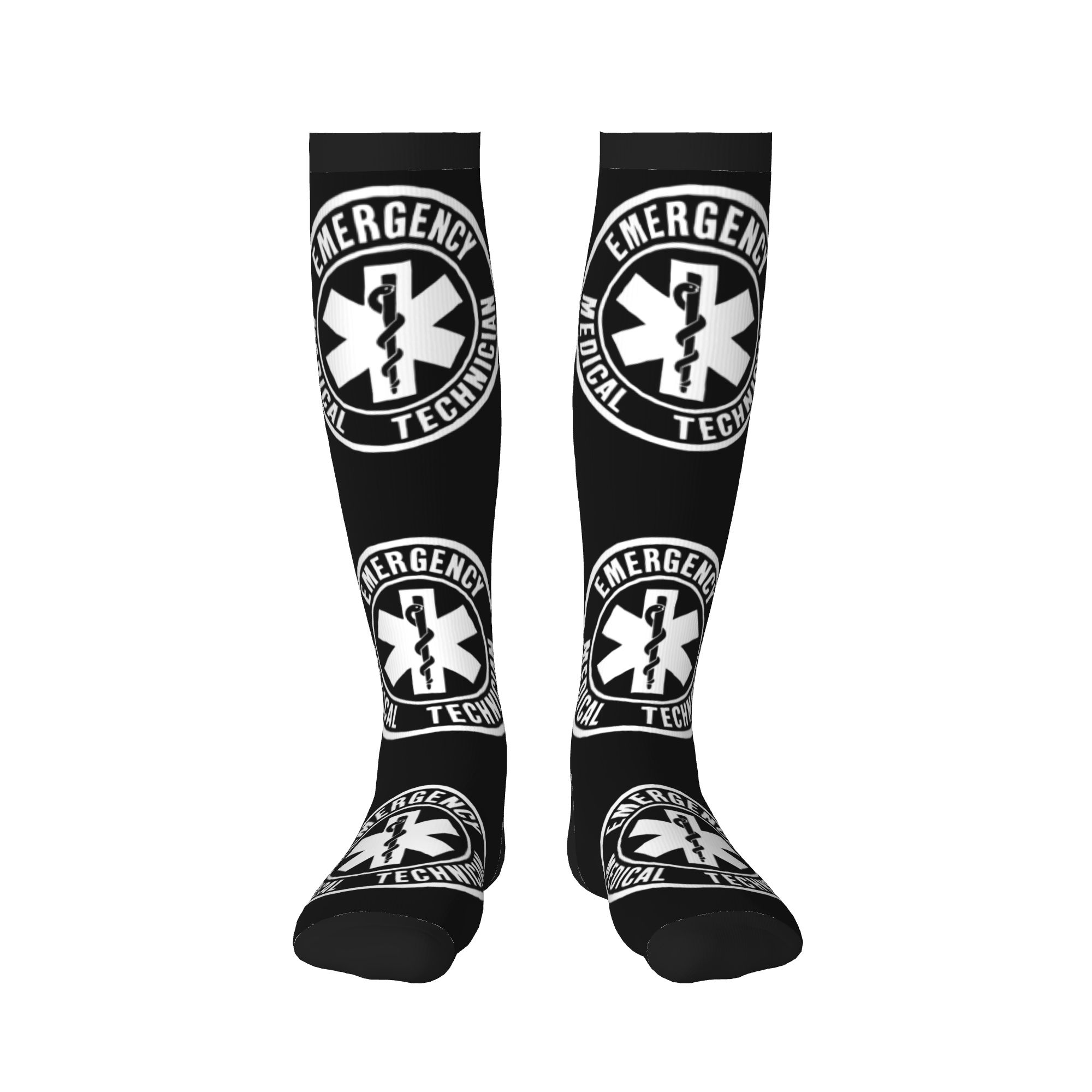 Emt スターオブライフ救急医療技術者ロゴドレスソックス男性 - Women Fashion Logo のレビューと価格