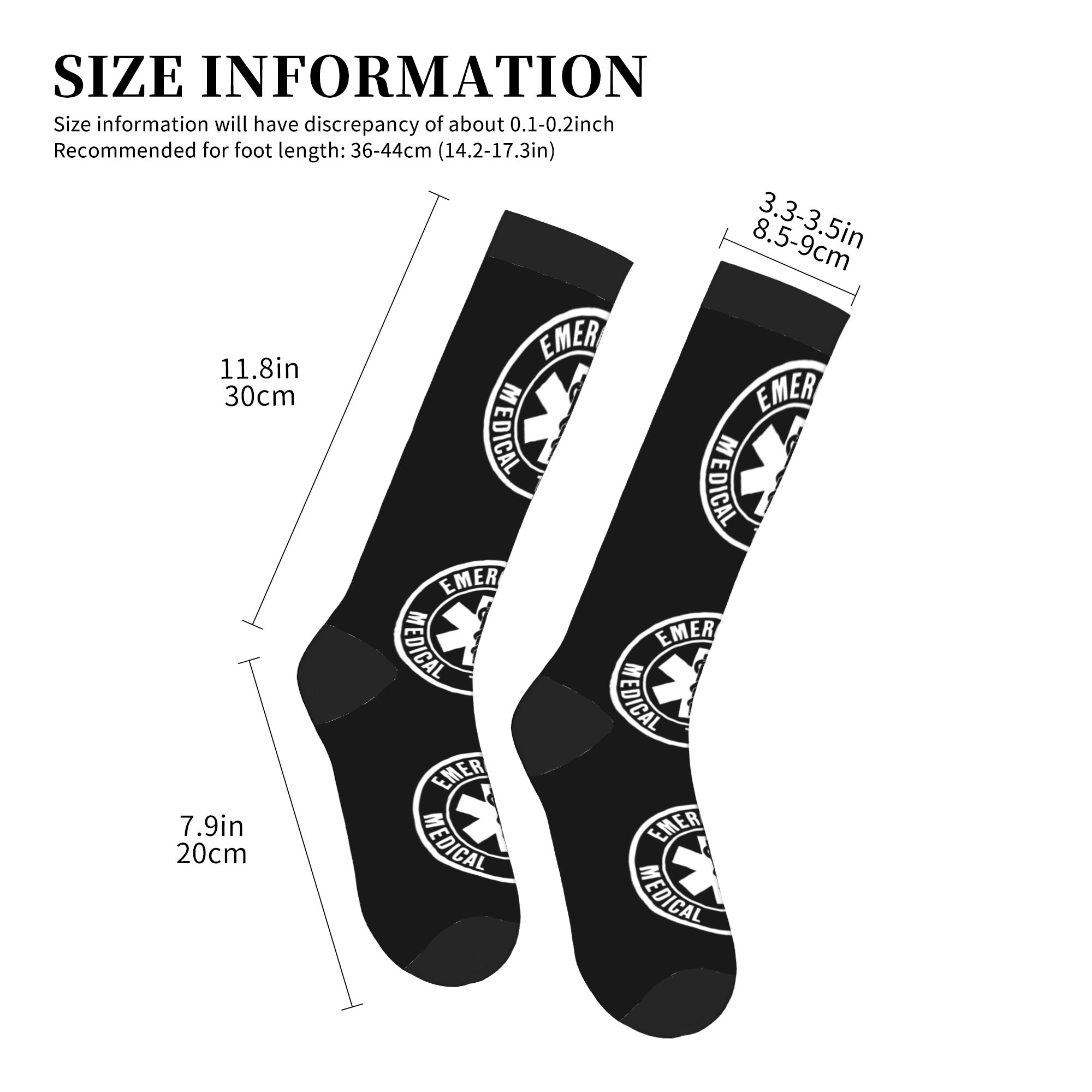 Emt スターオブライフ救急医療技術者ロゴドレスソックス男性 - Women Fashion Logo のレビューと価格