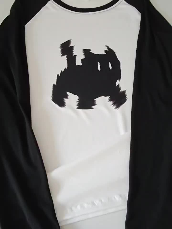 Y2K レディース ラグラン長袖 Tシャツ ブロック柄 かわ - Trend Women Fashion のレビューと価格